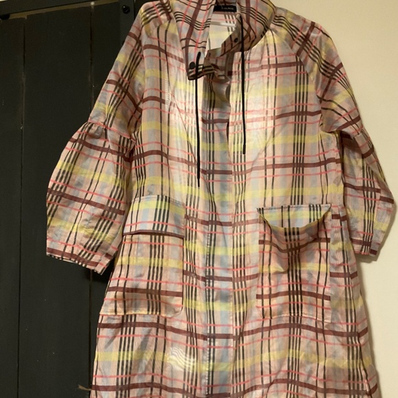 ZARA BASIC light weight jacket multi colored size Medium - Picture 6 of 6